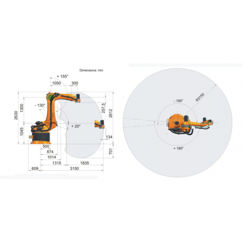 Промышленный робот KR 470-2 PA