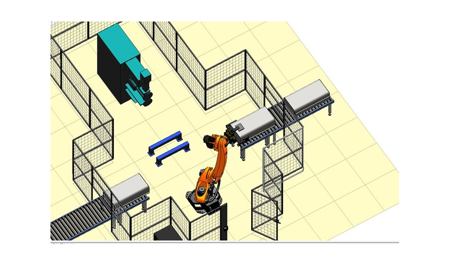 Робото-технологический комплекс (РТК) для шовной контактной сварки корпусов топливных баков
